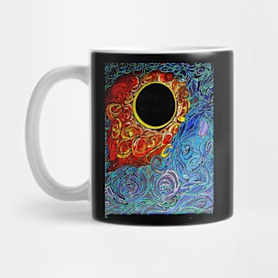 Eclipsed sky Mug